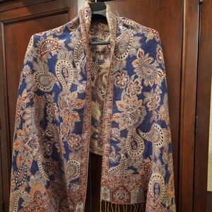 Elegant Paisley Women's Jacket